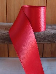 Red Double Face Satin Ribbon