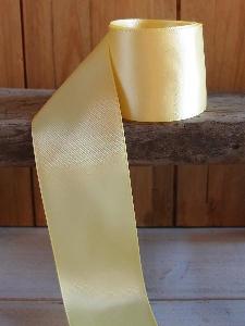 Yellow Double Face Satin Ribbon