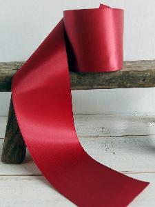 Burgundy Double Face Satin Ribbon - 2.5" x 25y