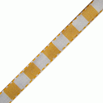 Color Blocked Woven Ribbon