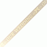 Our Wedding Ribbon