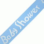 "Baby Shower" Print on Satin