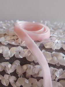 Pink 3/8" Velvet Ribbon