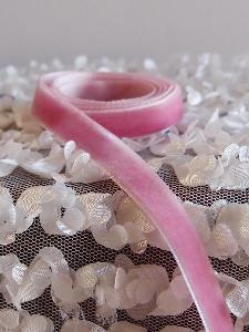 Mauve Pink 3/8" Velvet Ribbon