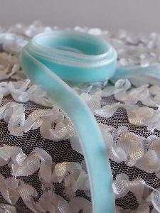 Tiffany Blue 3/8" Velvet Ribbon