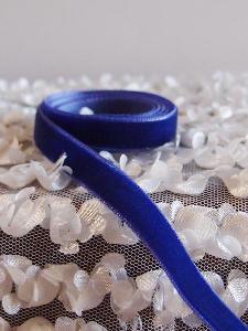 Royal Blue 3/8" Velvet Ribbon