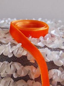 Orange 3/8" Velvet Ribbon