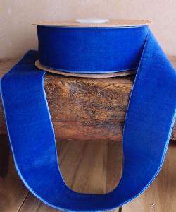 Royal Blue Velvet Ribbon