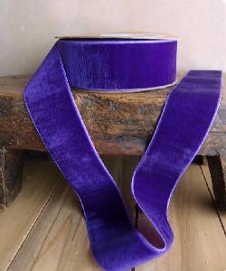 Purple Velvet Ribbon