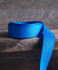 Turquoise Herringbone Ribbon