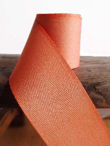 Peach Herringbone Ribbon