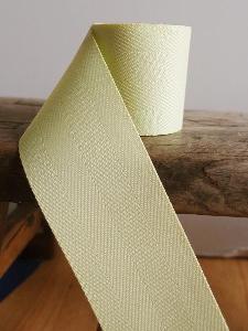 Lime Herringbone Ribbon