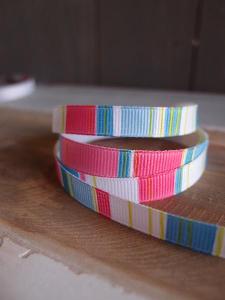 Vertical Stripes Grosgrain