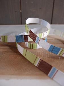 Vertical Stripes Grosgrain