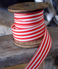 Red Striped Ribbon