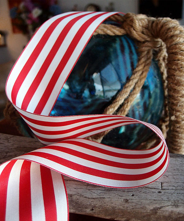 Red Striped Ribbon