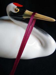 Burgundy Solid Color Satin Ribbon