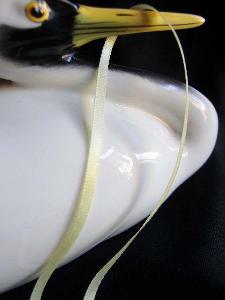 Yellow Solid Color Satin Ribbon