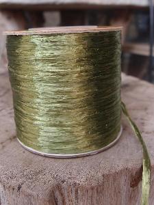 Moss Pearlized Raffia Roll