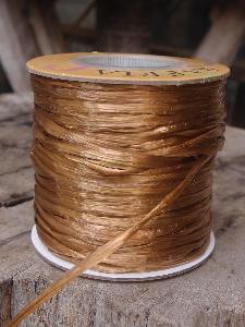 Copper Pearlized Raffia Roll