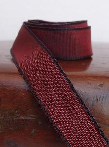 Burgundy Two-toned Grosgrain Ribbon