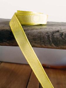 Lime Two-toned Grosgrain Ribbon