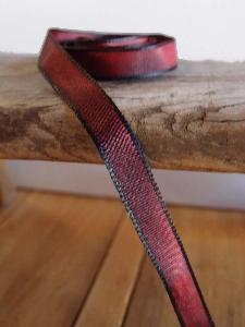 Burgundy Two-toned Grosgrain Ribbon