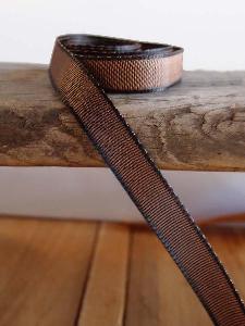 Brown Two-toned Grosgrain Ribbon