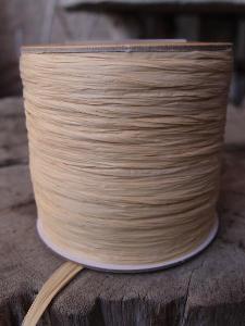 Ivory Matte Raffia Ribbon