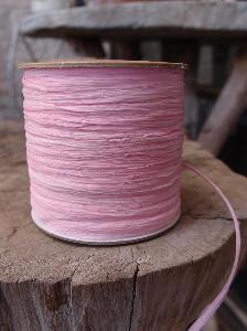 Pink Matte Raffia Ribbon