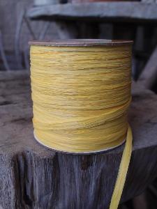 Yellow Matte Raffia Ribbon