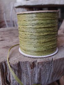 Moss Matte Raffia Ribbon