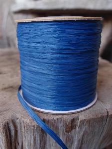 Royal Blue Matte Raffia Ribbon