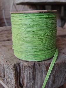 Apple Green Matte Raffia Ribbon