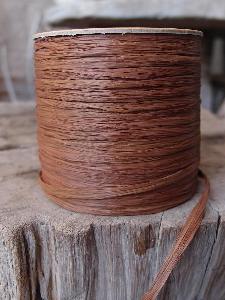 Brown Matte Raffia Ribbon