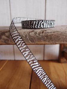 Zebra Print Ribbon