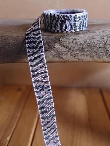 Zebra Print Ribbon