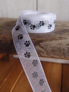 Paw Print Ribbon