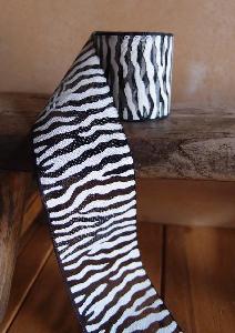 Zebra Print Ribbon