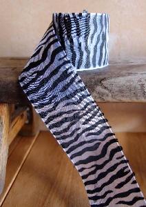 Zebra Print Ribbon