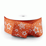 Star Print Ribbon - 3 rolls minimum