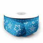 Star Print Ribbon - 3 rolls minimum