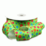 Polka Dot Ribbon - 3 rolls minimum