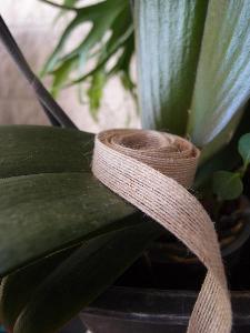 Jute Ribbon  5/8" - 5/8" x 25Y