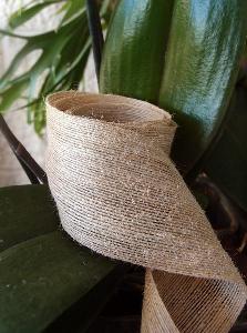 Jute Ribbon 2 1/2"  - 2 1/2" x 10Y