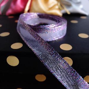 Sheer Ribbon W/ Shimmery Edge