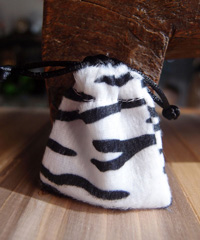 Zebra Print Bags - 2" x 2.5"