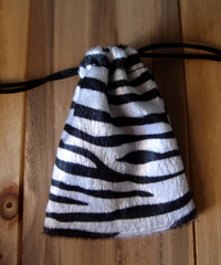 Zebra Print Bags - 3" x 4"