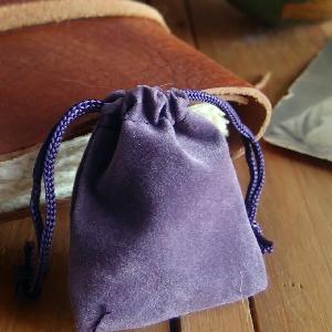 Purple Velvet Bags 2 x 2.5 12pcs/pack - 12pcs/pack