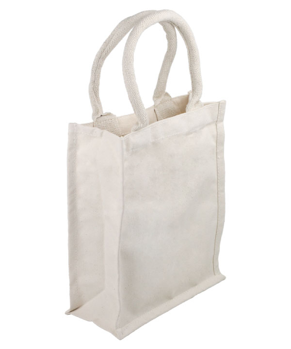 Canvas Tote - 9" x 11" x 4"